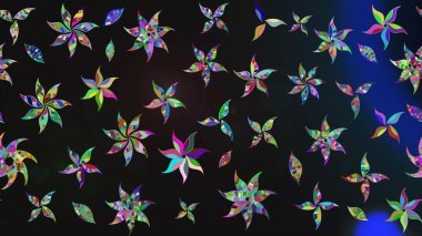 Eskiz Vintage Çiçek Deseni. Raster Kalça dokusu deseni.