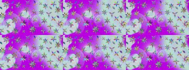 Çiçekli çiçek deseni, suluboya. Tarafsız renklerde çiçekler. Renkli Bahar Teması eskiz kalıbı. Düz Çiçek Elementleri Tasarımı. Raster illüstrasyonu.