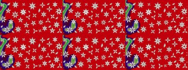 Kırmızı yapraklı yabani çiçekler. Suluboya, elle çizilmiş. Eskiz arkaplan modeli. Raster illüstrasyonu.