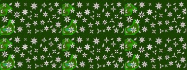 Raster şirin küçük çiçek desende. Çiçekli bahar çiçek arka plan. Rengarenk illüstrasyon. Şık moda için şablon yazdırır. Küçük renkli çiçekler.