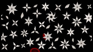 Raster deseni. Süslü kumaş deseni. Çiçekli çiçek deseni, suluboya..