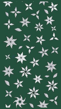 Düz Çiçek Elementleri Tasarımı. Renkli Bahar Teması eskiz kalıbı. Parlak arkaplan eskiz desenli çiçekli fantezi tasarımı.