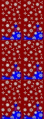 Tekstil, duvar kâğıdı, kapaklar, yüzey, baskı, hediye paketi, hatıra defteri, dekupaj. Özgürlük stili Millefleur 'lar. Küçük yabani çiçeklerdeki halk modelini çiz. Taşralı şıklığı.