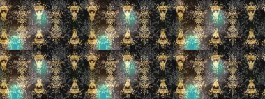 Eski moda arka plan. Güzel, parlak, pürüzsüz kumaş, tuval. Kıvırcık, parlak örgü. Desen, çizim, çiçek sınırı. Çiçek çelengi. Raster illüstrasyonu.