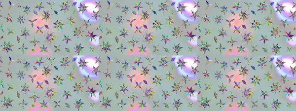 Klasik çiçekler. Gri renkler. El çizimi, soyut ve süslü elementler. Suluboya resim taklit Raster çizimi. Yaz çiçekleri teması.