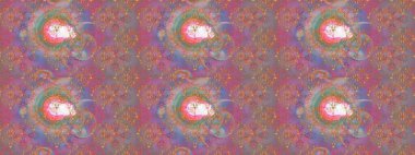 Tarafsız, pembe ve kahverengi renkte çiçekler. Düz Çiçek Elementleri Tasarımı. Renkli Bahar Teması eskiz kalıbı. Sevimli çiçek raster deseni.