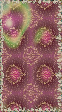 Raster illüstrasyonu. Tekstil ya da kitap kapakları, imalat, duvar kağıtları, baskı, hediye paketi ve yapıştırma kitabı için çiçeksiz arka plan. Küçük ölçekli çiçeklerdeki basit sevimli desen.