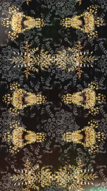 Renkli arka planda izole edilmiş kar tanelerinin düz tasarımı. Kar taneleri deseni. Kar tanesi süsleme deseni. Raster illüstrasyonu. Kar taneleri arkaplanı.