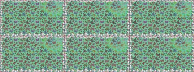 Kelebek desenli güzel çizim tasarımı. Yeşil ve gri renkli resimler. Ambalajlar, duvar kağıtları, kumaş tasarımı ve kağıt için hoş bir arkaplan. Kusursuz..