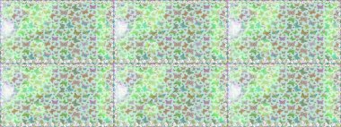 Kızlar, erkekler, elbiseler, duvar kağıtları için soyut, pürüzsüz desenler. Raster illüstrasyonu. Farklı yönlere uçan renkli kelebek koleksiyonu..