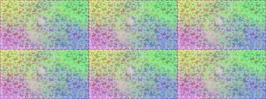 Renkli kelebeklerin kusursuz arka planı. Raster illüstrasyonu. Giysi tasarımı için tarafsız ve mavi arkaplan dekorasyonu.