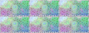 Çocuk kelebeklerin pürüzsüz deseni. Tarafsız ve mavi arka planda güzel renkli kelebekler. Raster Moda Kelebekleri Çocuk Duvar Kağıdı.