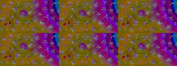 Çiçeğin suluboya çizimlerinin mükemmel deseni. Dekorasyon ve tasarım için güzel bir desen. Moda baskısı. Suluboya desenli çiçek deseni. Ayarlanmış.