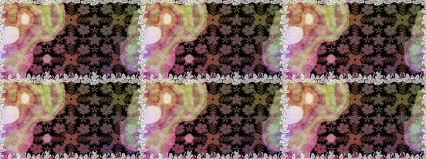 Raster güzel kumaş deseni. Soyut zerafet çiçek arka plan ile seamless modeli.