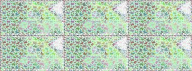 Raster illüstrasyonu. Kelebek gölgeleri ve siluetler. Bahar ve yaz tropikal kelebek desenleri nötr ve yeşil renklerde. Kumaş, kağıt, ambalaj için uygun.