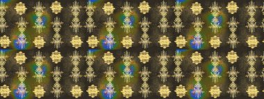 Noel tasarımı için. Kahverengi, gri ve yeşil ikon silueti. Raster illüstrasyonu. Yeni yıl tabelası. Kar tanesi kışı kahverengi, gri ve yeşil renklerde izole edilir. Kutlamanın sembolü.