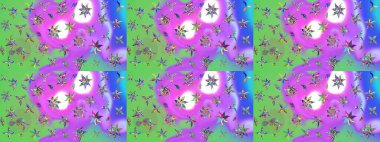 Raster Henna dövme stili. Tekstil, tebrik kartı, boyama kitabı, telefon kılıfı baskısı için kullanılabilir. Etnik Mandala süsü. Hint çiçekli desenli şal desenli..