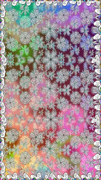 Sorunsuz çiçek deseni kaydırma kağıt, davet, el ilanı, afiş veya Web sitesi Web sitesi arka plan duvar kağıdı için kullanılabilir. Elle çizilmiş Raster resim. Doodle unsurları.