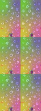 Şekil verilmiş çiçeklerle eskiz deseni. Çiçek deseni duvar kağıdı, desen dolguları ve web sayfası arka planı için kullanılabilir. Süslü zentangle çizim dokusu, soyut çiçeklerle süslenmiş..