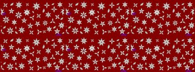 Çiçek arkaplan. Çizim raster deseni. Güzel kumaş deseni.