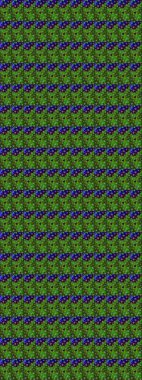 Raster illüstrasyonundaki çiçek desenli çizim. Düz Çiçek Elementleri Tasarımı. Güzel kumaş deseni. Renkli Bahar Teması çizim şablonu.