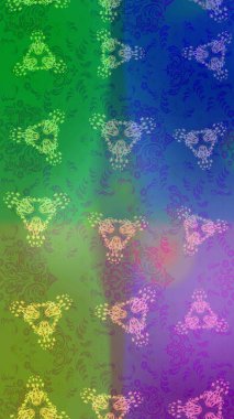 Altın kar taneleri. Noel ve yeni yıl moda baskıları için tatil tasarımı. Kar tanelerinin soyut arkaplanlı Noel şablonu. Raster illüstrasyonu.