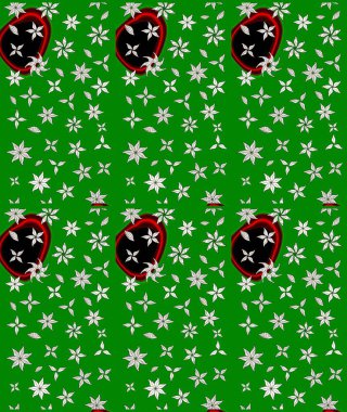 Güzel kumaş deseni. Düz Çiçek Elementleri Tasarımı. Raster illüstrasyonundaki çiçek desenli çizim. Renkli Bahar Teması çizim şablonu.