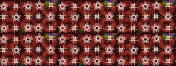 Kahverengi, kırmızı ve nötr renklerde kar taneleri. Noel stili. Raster illüstrasyonu.