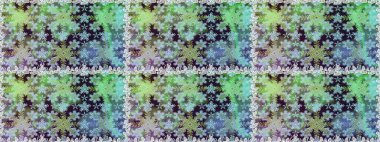 Raster illüstrasyonu. Geleneksel oryantasyon süsü. Kusursuz klasik raster altın desenli. Tarafsız renklerde, altın elementlerle kusursuz desen. Klasik vintage arkaplan.