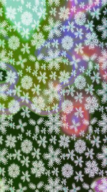 Raster illüstrasyonundaki çiçek desenli çizim. Suluboya tarzında yeşil renkte çiçekler.