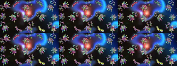 El yapımı stres önleyici kar tanesi. Yetişkin sanat terapisi için kış boyama sayfaları. Örtü, poster, tişört ya da dövme için şablon. Raster illüstrasyonu.