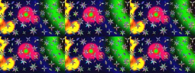 Millefleur 'lar. Küçük mavi çiçekli oldukça eski bir besin torbası deseni. Tekstil, kumaş, kapaklar, duvar kağıtları, baskı, paket, koleksiyon defteri, örgü, dekupaj için çiçek arkaplanı..