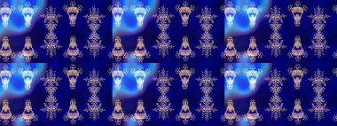 Düz Çiçek Elementleri Tasarımı. Raster. Renkli Bahar Teması çizim şablonu.