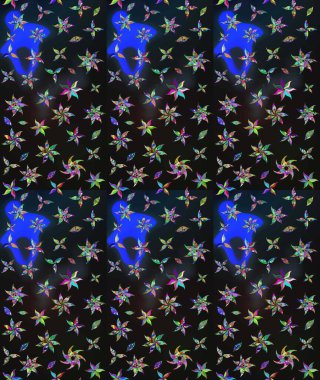 Çiçek kompozisyonu, el boyası, hassas şablon. Üst manzara, yumuşak stil. Gri renkli manzaralı çiçek deseni. Sevgililer günü ve tebrik kartı konsepti için şık bir davet.