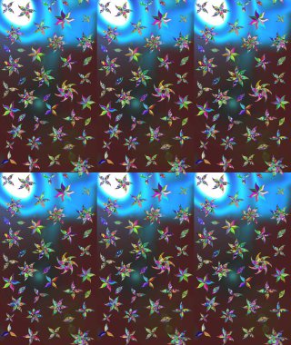 Fantezi çiçekli eskiz deseni, doğal duvar kağıdı, çiçek desenli kıvrım çizimi. Paisley el çizimi elementler. Ev dekoru.