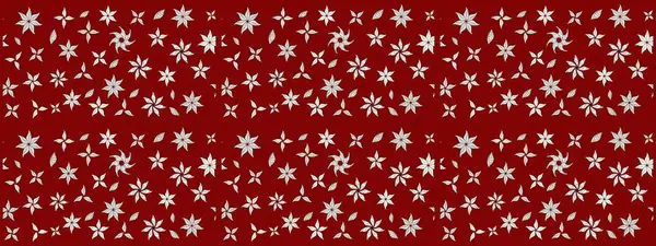 Kırmızı çiçekli eskiz deseni, suluboya çiçek deseni, sevimli çiçek, duvar kağıdı, kart ya da kumaş için fayanslı. Raster - stok.