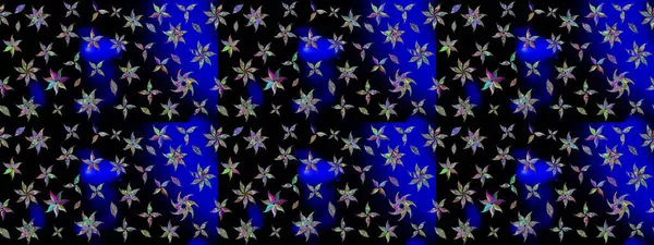 Güzel suluboya yaz çiçekleri deseni..