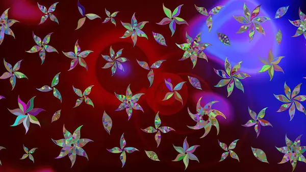 Çiçek arkaplanlı soyut zarafet eskiz deseni. Raster Güzel kumaş deseni.