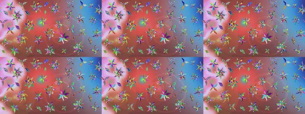 Taslak dekoratif arka plan, çiçek mandala. Pembe renklerde. Raster illüstrasyonu. Çiçek..