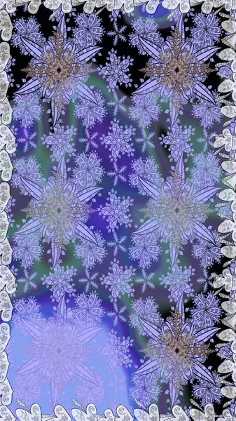 Modern stil dokusu. Çiçek desenli raster, mavi çizgi grafik deseni soyut raster arkaplan.