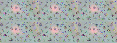 Çiçeğin suluboya çizimlerinin mükemmel deseni. Dekorasyon ve tasarım için güzel bir desen. Moda baskısı. Suluboya çizim kalıbı. Eski.