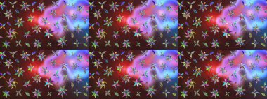 Raster illüstrasyonu. Eskiz tarzı kahverengi renklerde. Raster illüstrasyonu. El yapımı çiçek ve bitki koleksiyonu. Şirin karalamalı çiçek deseni çiz..