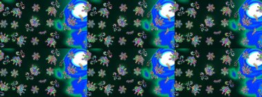 Suluboya, elle çizilmiş. Eskiz arkaplan modeli. Çiçekler maviye. Raster stoku.