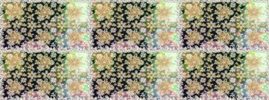 Altın elementli nötr renkler. Raster altın desen. Kusursuz altın desenli bukleler. Doğu tarzı arabesk. Raster illüstrasyonu.