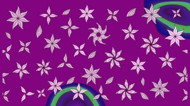 Çiçek deseni duvar kağıdı, desen dolguları ve web sayfası arka planı için kullanılabilir. Şekil verilmiş çiçeklerle eskiz deseni. Süslü zentangle çizim dokusu, soyut çiçeklerle süslenmiş..