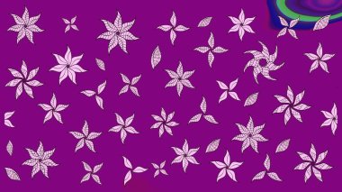 Çizim çiçek deseni duvar kağıdı, web sitesi arka planı, ambalaj kağıdı, davetiye, broşür, afiş veya web sitesi için kullanılabilir. El çizimi Raster çizimi. Parlak elementlerin.