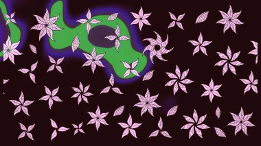 Eskiz arkaplan modeli. Vadinin çiçekleri kahverengi renklerde. Raster - stok. Suluboya, elle çizilmiş.