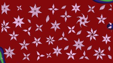 Kırmızı renkte çiçekler olan çiçek deseni çiz. Suluboya tarzında kırmızı renkte çiçekler.