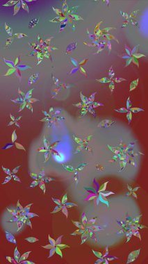 Dekorasyon ve tasarım için güzel bir desen. Çiçeğin suluboya çizimlerinin mükemmel deseni. Moda baskısı. Eski model. Suluboya çizim deseni.