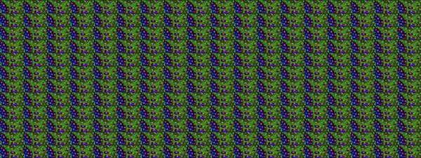 Raster illüstrasyonu. El yapımı çiçek ve bitki koleksiyonu. Şirin karalamalı çiçek desenli çizim. Raster illüstrasyonu. Çizim biçimi yeşil renklerde.